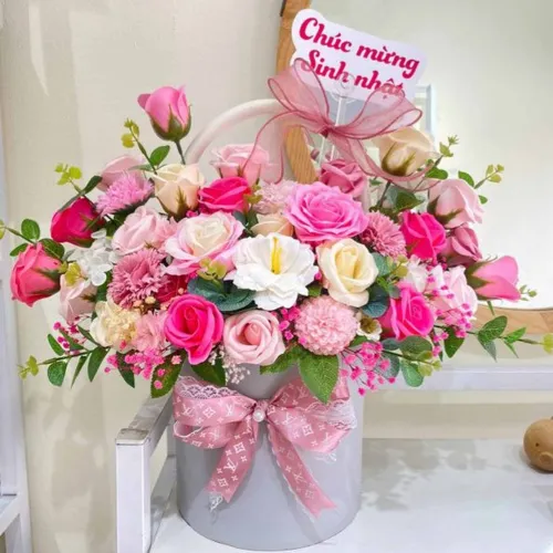 Giỏ Hoa Sáp Việt Nam 27