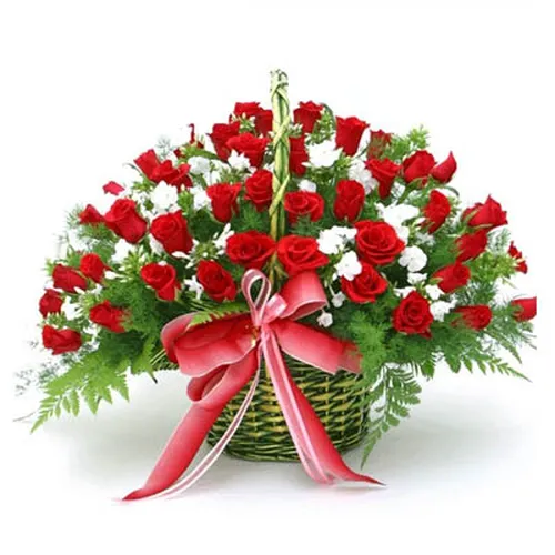 Giỏ Hoa Tặng Chúc Mừng 03