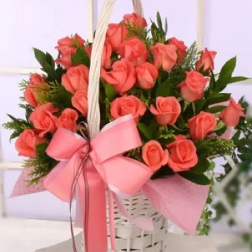 Giỏ Hoa Tặng Chúc Mừng 04