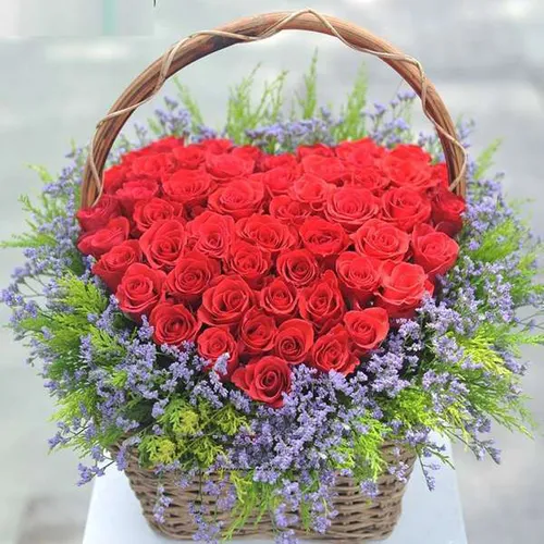 Giỏ Tặng Hoa Chúc Mừng 13