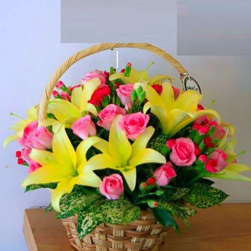 Giỏ Tặng Hoa Chúc Mừng 14