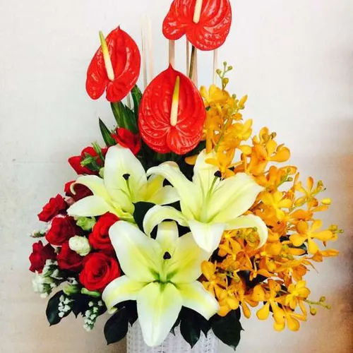 Giỏ Tặng Hoa Chúc Mừng 15