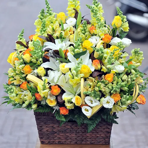 Giỏ Tặng Hoa Chúc Mừng 23