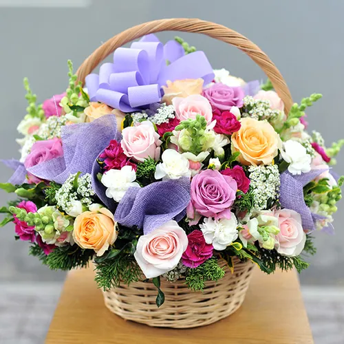 Giỏ Tặng Hoa Chúc Mừng 35