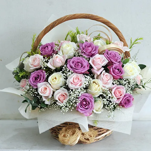 Giỏ Tặng Hoa Chúc Mừng 36