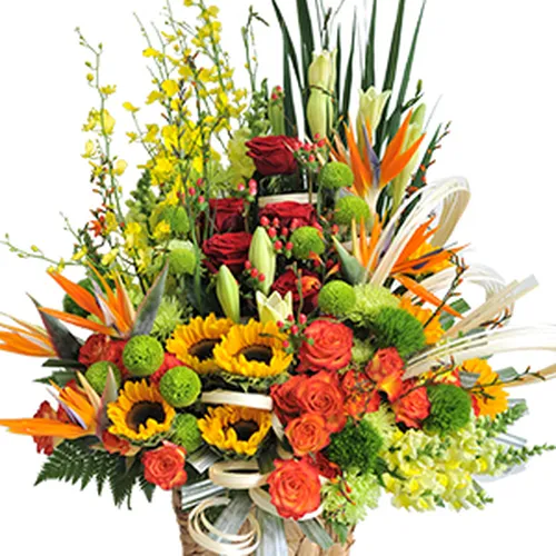 Giỏ Tặng Hoa Chúc Mừng 42