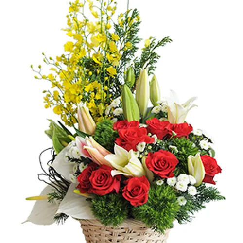 Giỏ Tặng Hoa Chúc Mừng 46