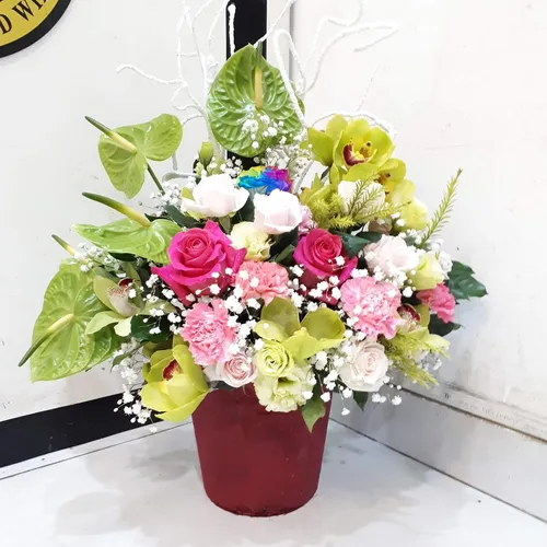 Giỏ Tặng Hoa Chúc Mừng 49