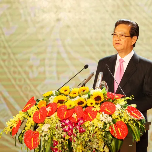 Hoa Để Bục Phát Biểu 33