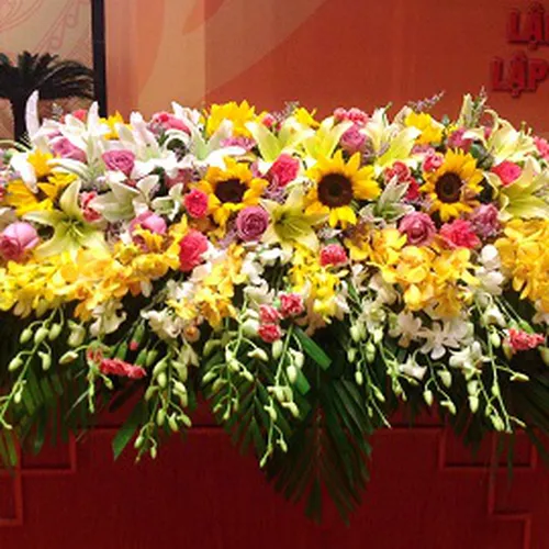 Hoa Để Bục Phát Biểu 34