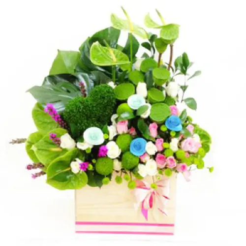 Hộp Hoa Tươi Chúc Mừng 03