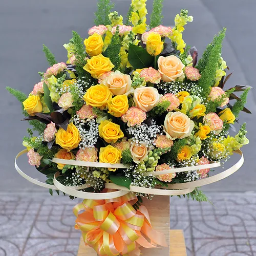 Hộp Hoa Tươi Chúc Mừng 34