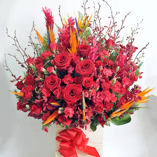 Hộp Hoa Tươi Chúc Mừng 39