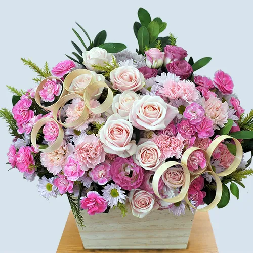 Hộp Hoa Tươi Chúc Mừng 43