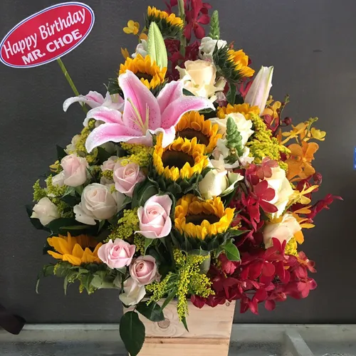 Hộp Hoa Tươi Chúc Mừng 47