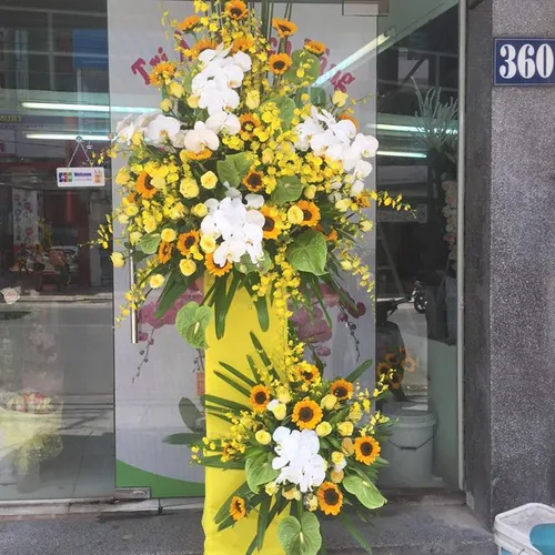 Kệ Hoa Tươi Chúc Mừng 02