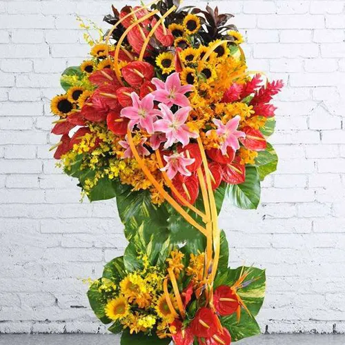 Kệ Hoa Tươi Chúc Mừng 21