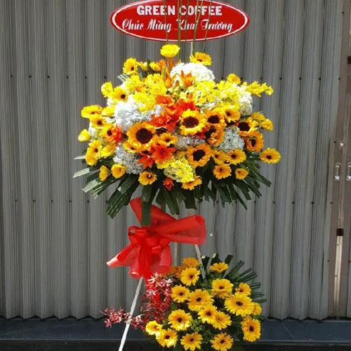 Kệ Hoa Tươi Chúc Mừng 23