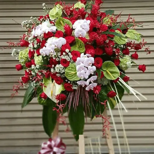 Kệ Hoa Tươi Chúc Mừng 25