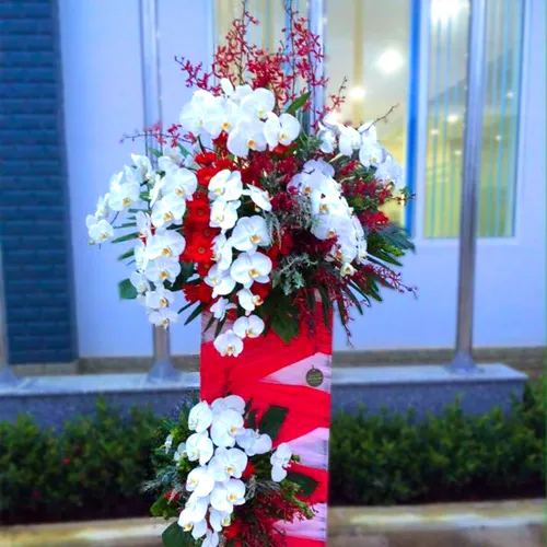 Kệ Hoa Tươi Chúc Mừng 30