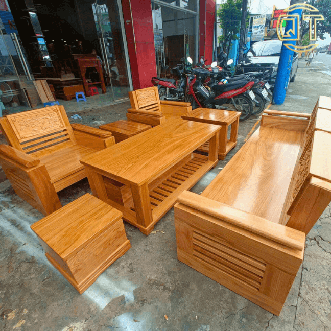Bàn Ghế Gỗ Tự Nhiên Phòng Khách Cao Cấp Bàn Ghế Gỗ Tự Nhiên Phòng Khách Cao Cấp