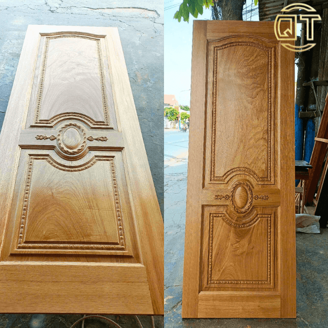 Thành Phẩm Cửa Gỗ Tự Nhiên 1 Cánh Thành Phẩm Cửa Gỗ Tự Nhiên 1 Cánh