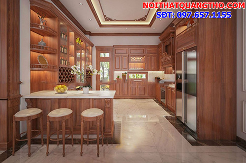 Tủ Bếp Gỗ HCM Tủ Bếp Gỗ HCM