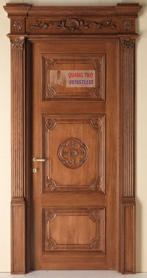 Mẫu cửa gỗ đẹp 12