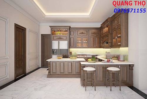 Tủ Bếp Gỗ Gõ Đỏ Đồng Nai Tủ Bếp Gỗ Gõ Đỏ Đồng Nai