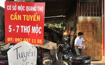 Tuyển thợ mộc tại Bình Dương