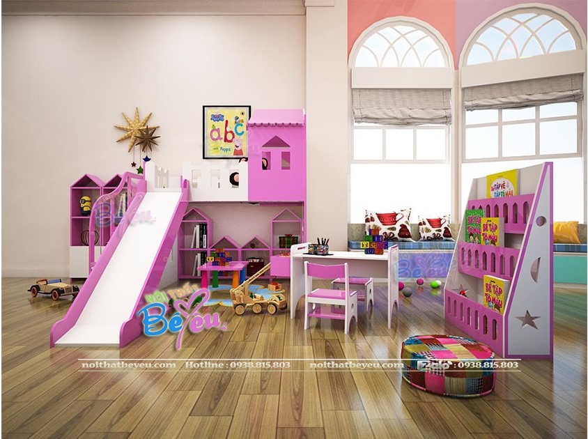 1 giuong nha cau truot cho be trai be gai noi that be yeu 0938815803