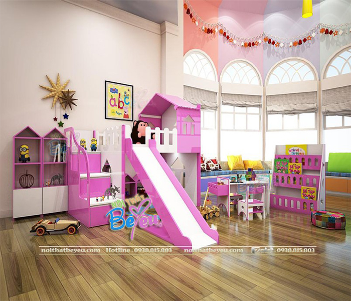 1 giuong nha cau truot cho be trai be gai noi that be yeu 0938815803