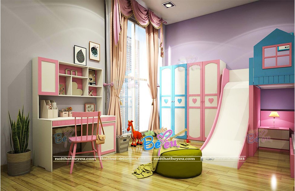 1 phong ngu chung cho be trai be gai. noithatbeyeu.com 0938815803
