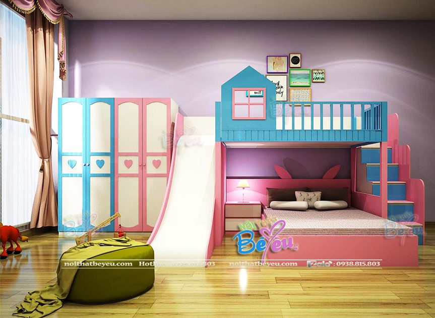 5 phong ngu chung cho be trai be gai. noithatbeyeu.com 0938815803