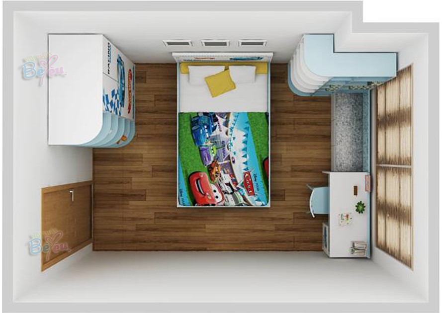 1 thiet ke trang tri phong ngu be trai dep hien dai noithatbeyeu.com 0938815803