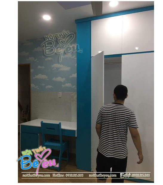 Phong ngu be trai dep don gian dien tich nho- noi that be yeu 1