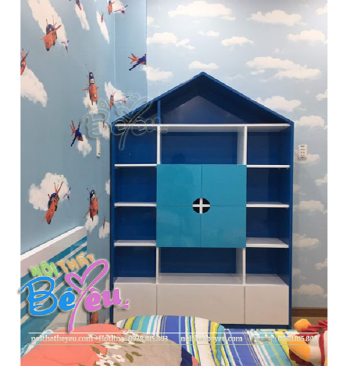 Phong ngu be trai dep don gian dien tich nho- noi that be yeu 6