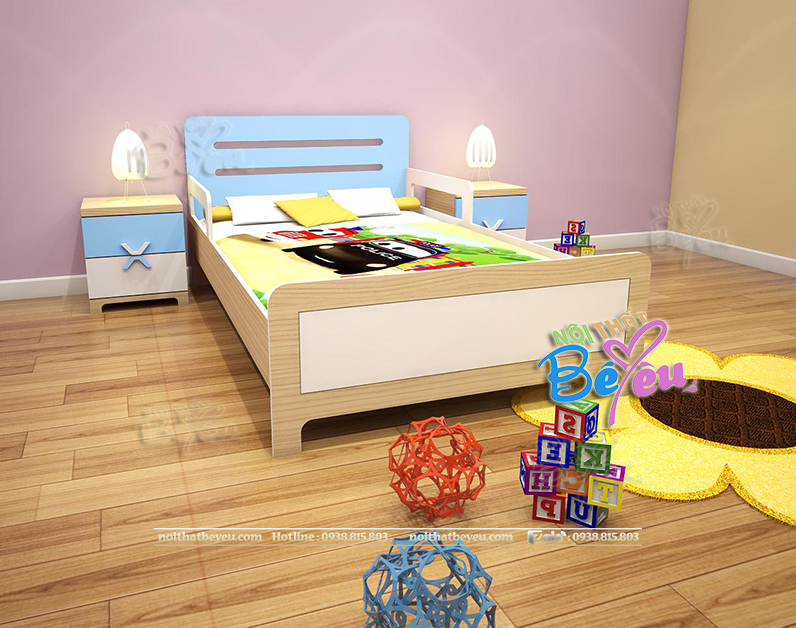 thiet ke phong ngu nho cho be trai don gian dep hien dai 3