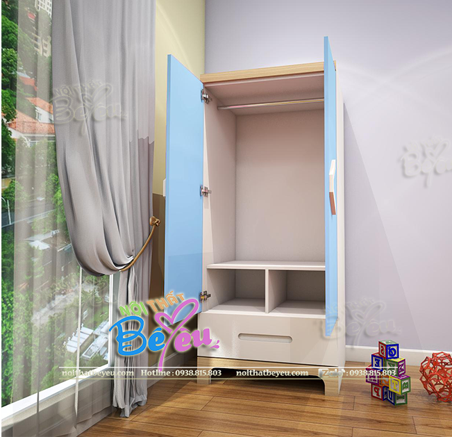 thiet ke phong ngu nho cho be trai don gian dep hien dai 7