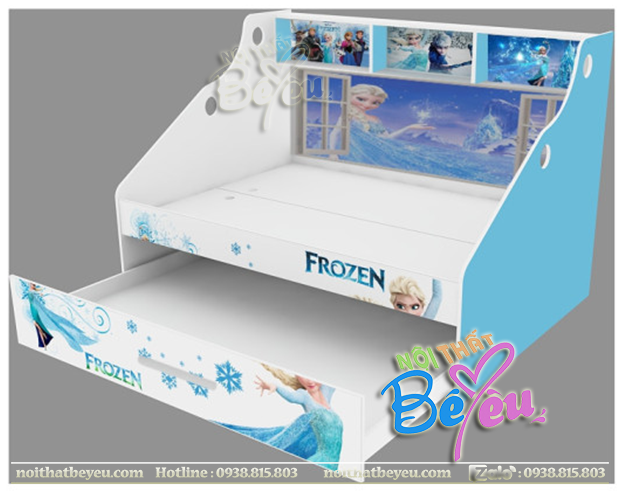 giuong ngu cong chua hinh anh elsa - noi that be  yeu 3