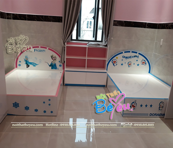 giuong ngu cong chua hinh anh elsa - noi that be  yeu 2