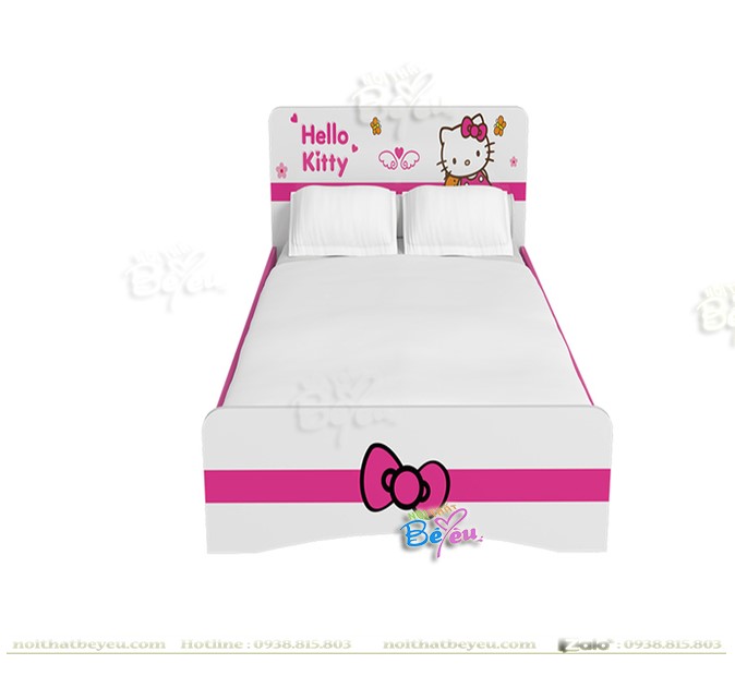 giuong ngu hello kitty cho be gai 1m2; 1m4