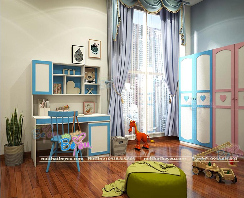 Giường Tầng cầu trượt cho be trai be gai noithatbeyeu.com 0938815803