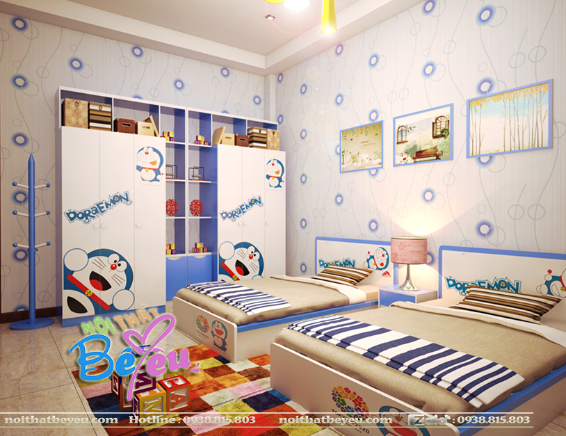 phong ngu cho be trai dep hien dai - phong ngu tre em - noi that be yeu 2