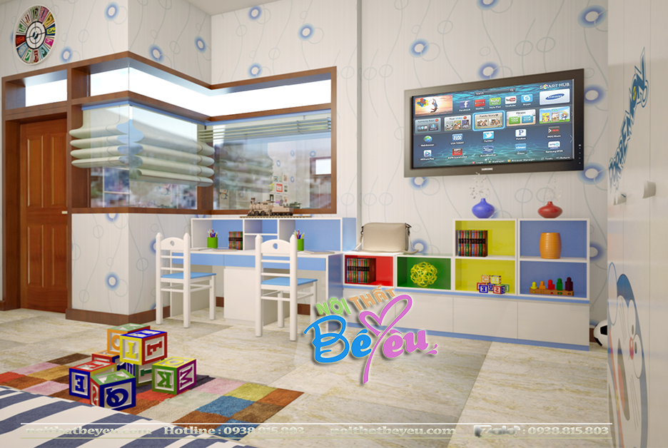 phong ngu cho be trai dep hien dai - phong ngu tre em - noi that be yeu 2