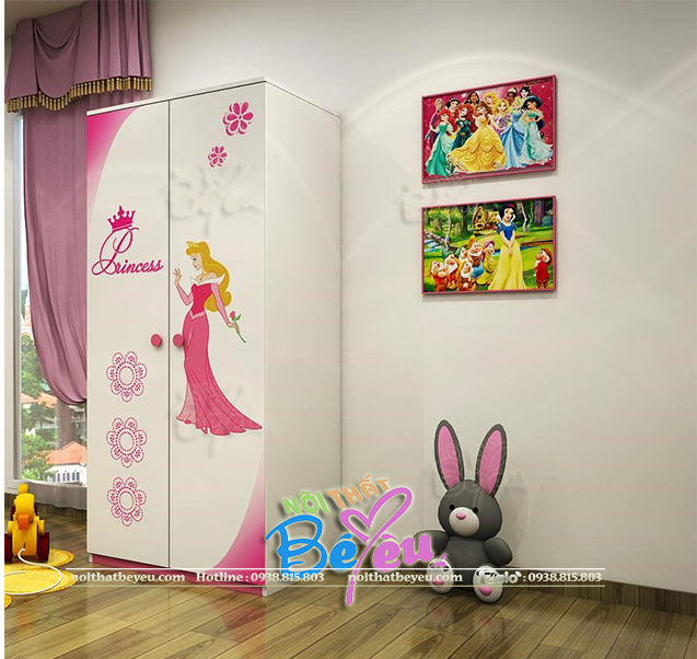 2 tu quan ao tre em nho gon mini xinh xan gia re tai tphcm. noithatbeyeu.com