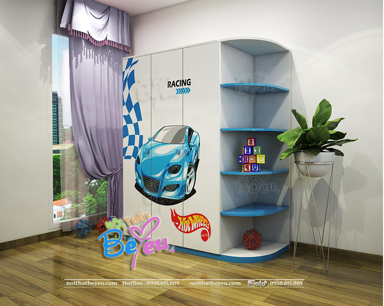 thiet ke tu ao tre em cho be trai ô tô