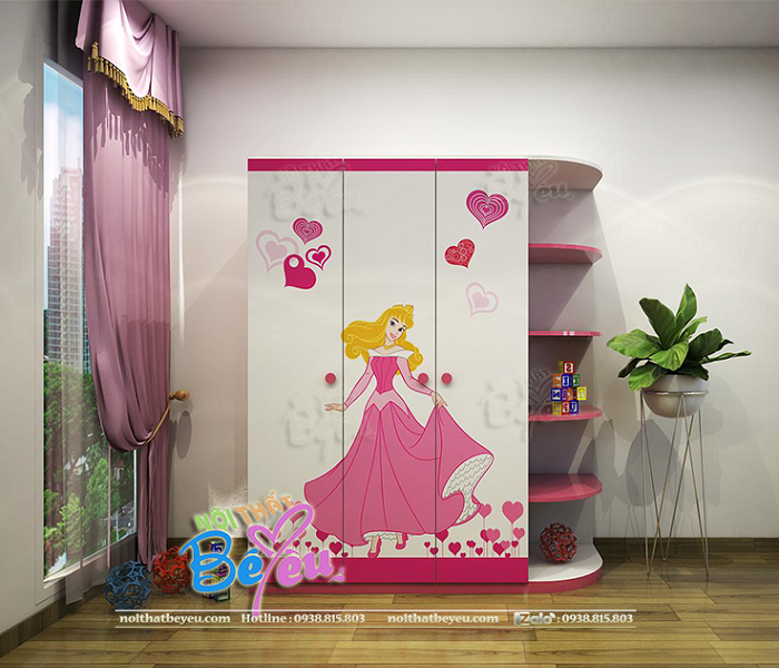 tu ao tre em cho be gai cong chua 3 canh 3