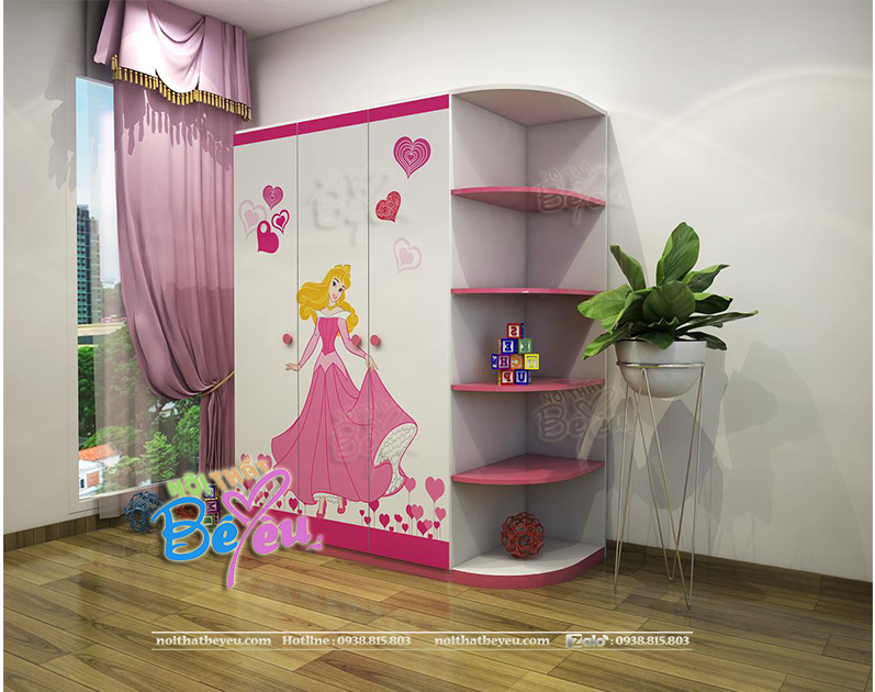 tu ao tre em cho be gai cong chua 3 canh