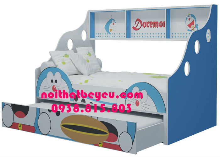 giường tầng lun Doremon